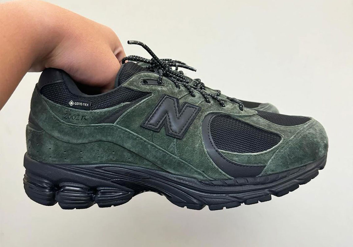 JJJJound Adds GORE-TEX Uppers To Its Upcoming New Balance 2002R "Green"