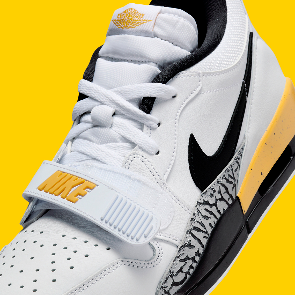 Jordan Legacy 312 Low White Black Yellow Cd7069 107 2