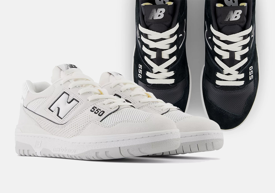 new balance 550 perforated toe pack