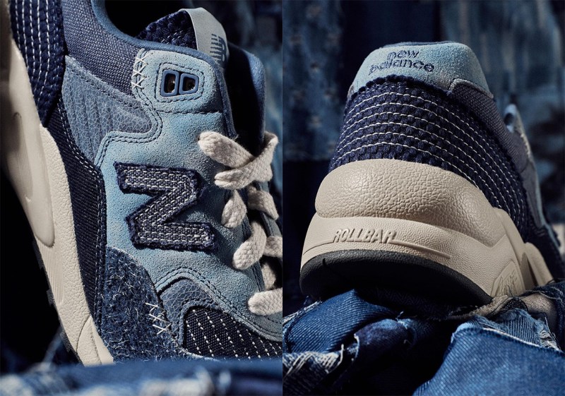 Japanese Boro Technique Elevates The New Balance 550 And 580 With Denim ...