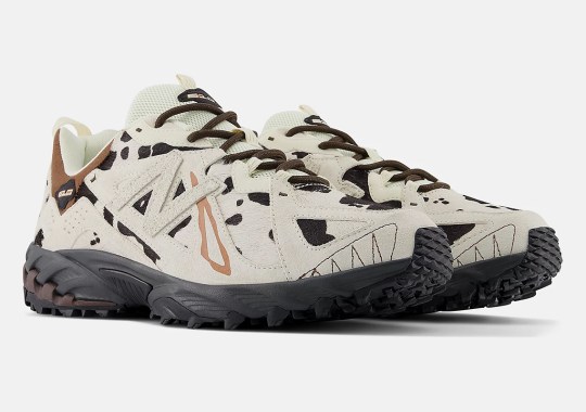 The Trend Of Hairy Animal Prints Continue With The New Balance 610