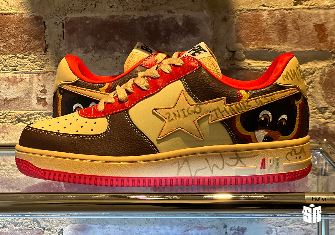 BAPE STA College Drop Out Signed by Kanye West