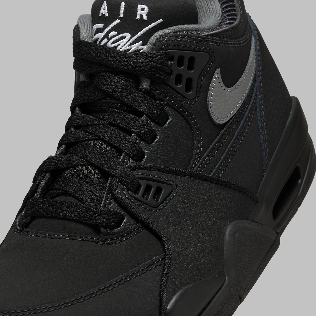 Nike Air Flight 89 Gs Black Grey Hf0406 014 5