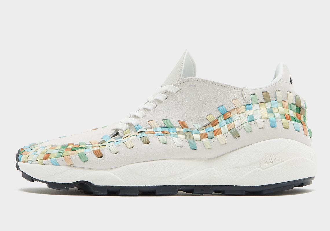 "Multi-color" Weaving Offsets The Nike Air Footscape Woven "Summit White"