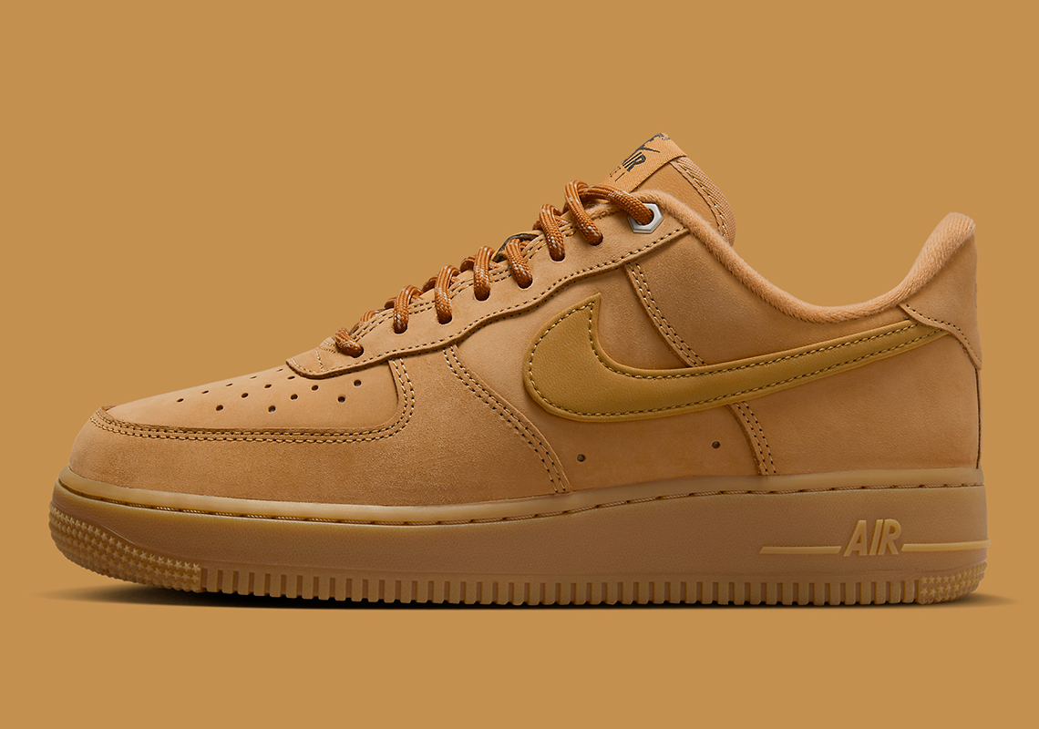 The Nike Air Force 1 Returns In Its Classic “Flax Wheat” Colorway