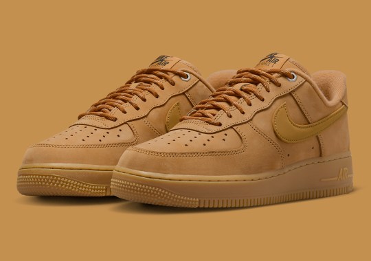 The Nike Air Force 1 Returns In Its Classic “Flax Wheat” Colorway