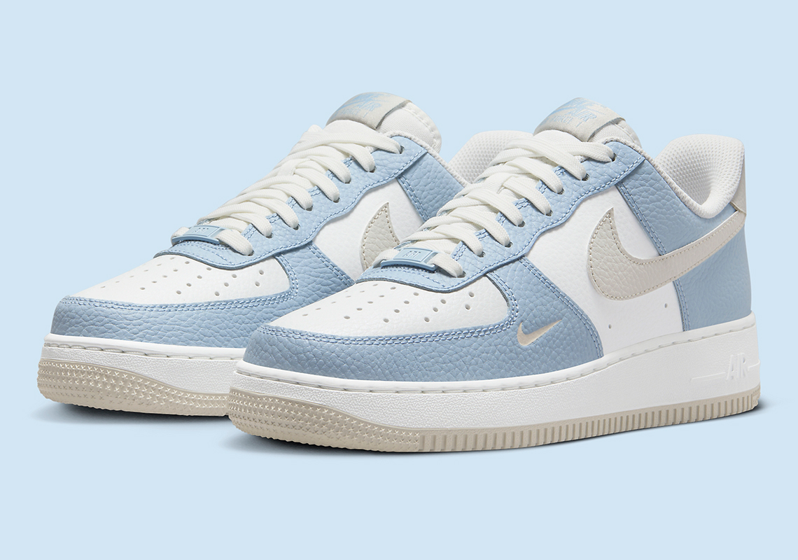 Tumbled Leather Adorns This Nike Air Force 1 Low For Spring 2024