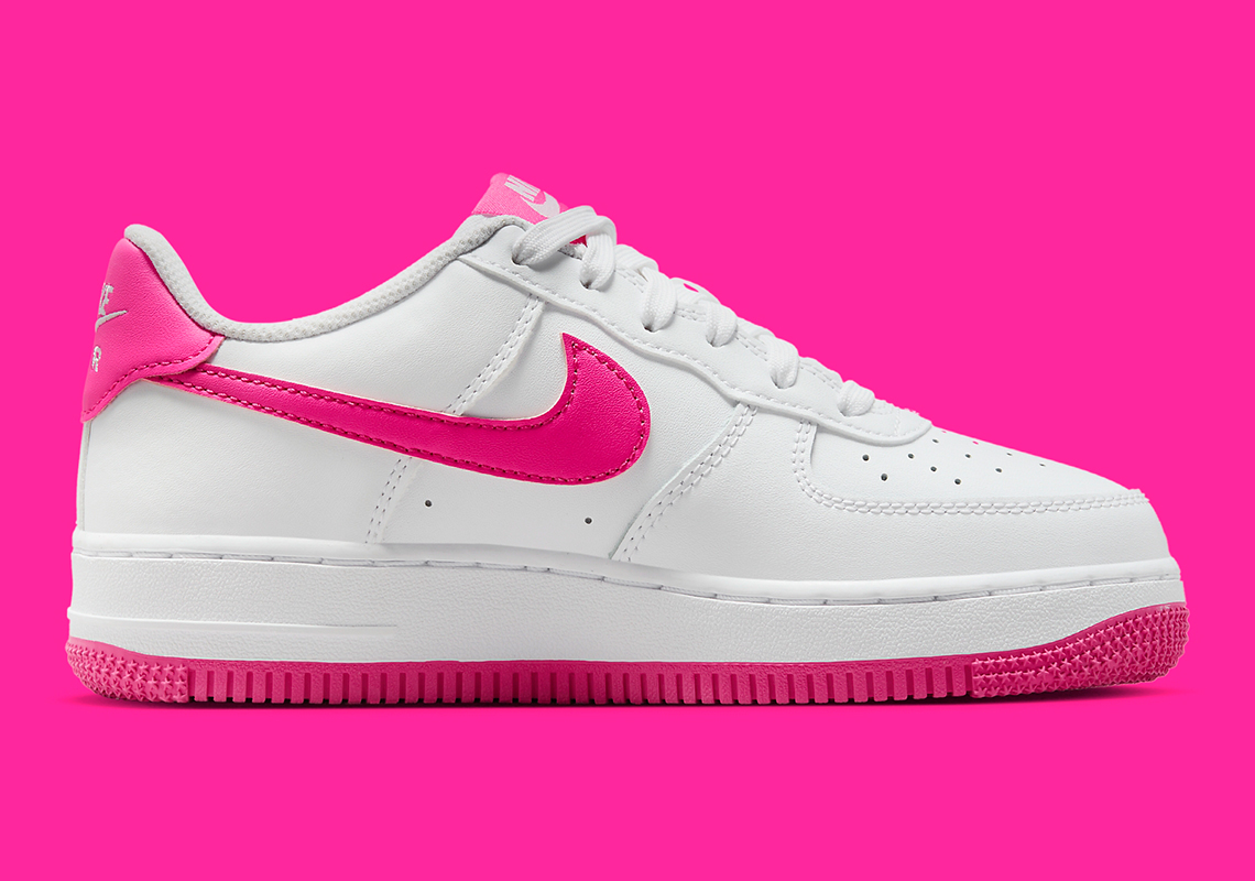nike air force 1 low gs white pink fv5948 102 2