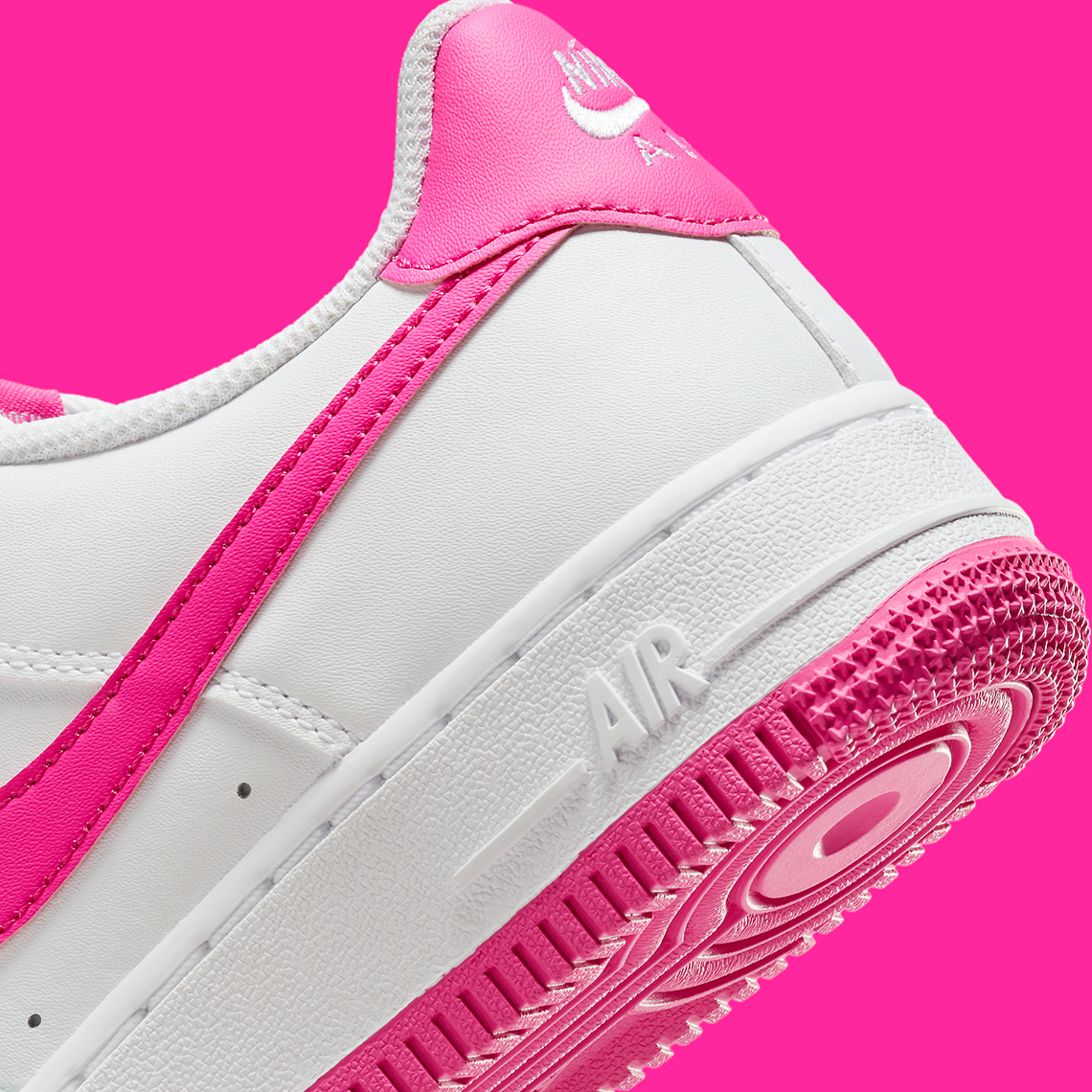 Nike nike roshe run slip on shoes for men Gs White Pink Fv5948 102 7