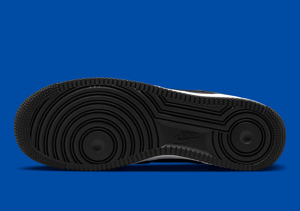 Nike Air Force 1 Low Leather Nylon Black Royal Fz4625 001 9