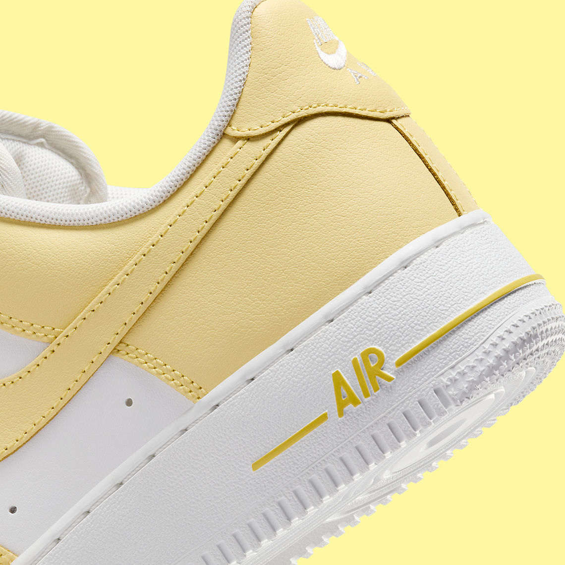 Nike Air Force 1 Low Lemon Yellow White Hf0119 700 2