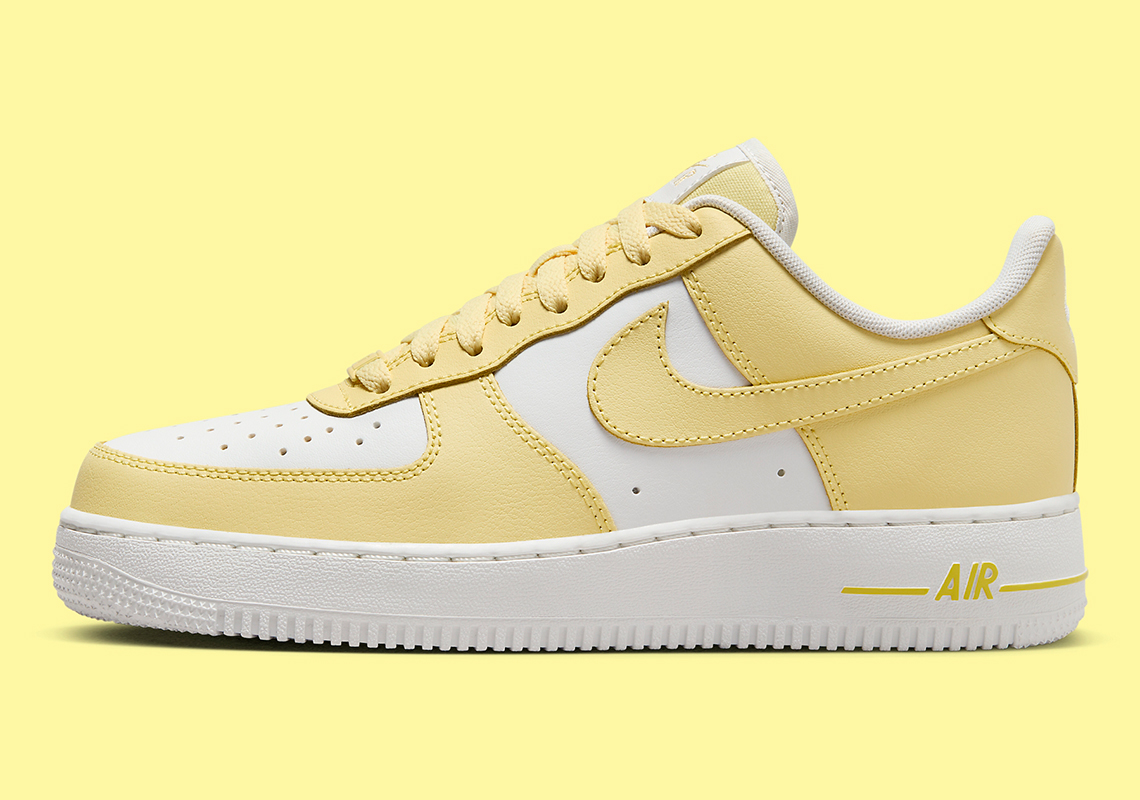 The Nike Air Force 1 Gets A Head Start On Spring With Its “Lemon” Colorway