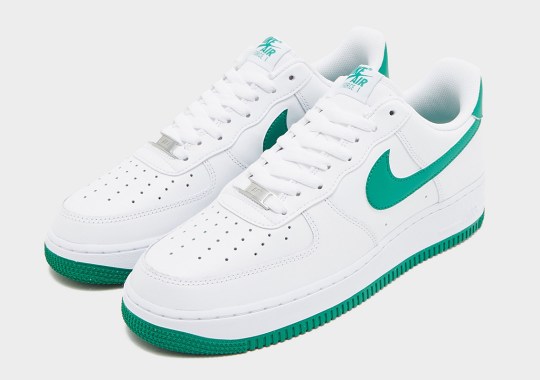 nike PRM air force 1 low white green 4