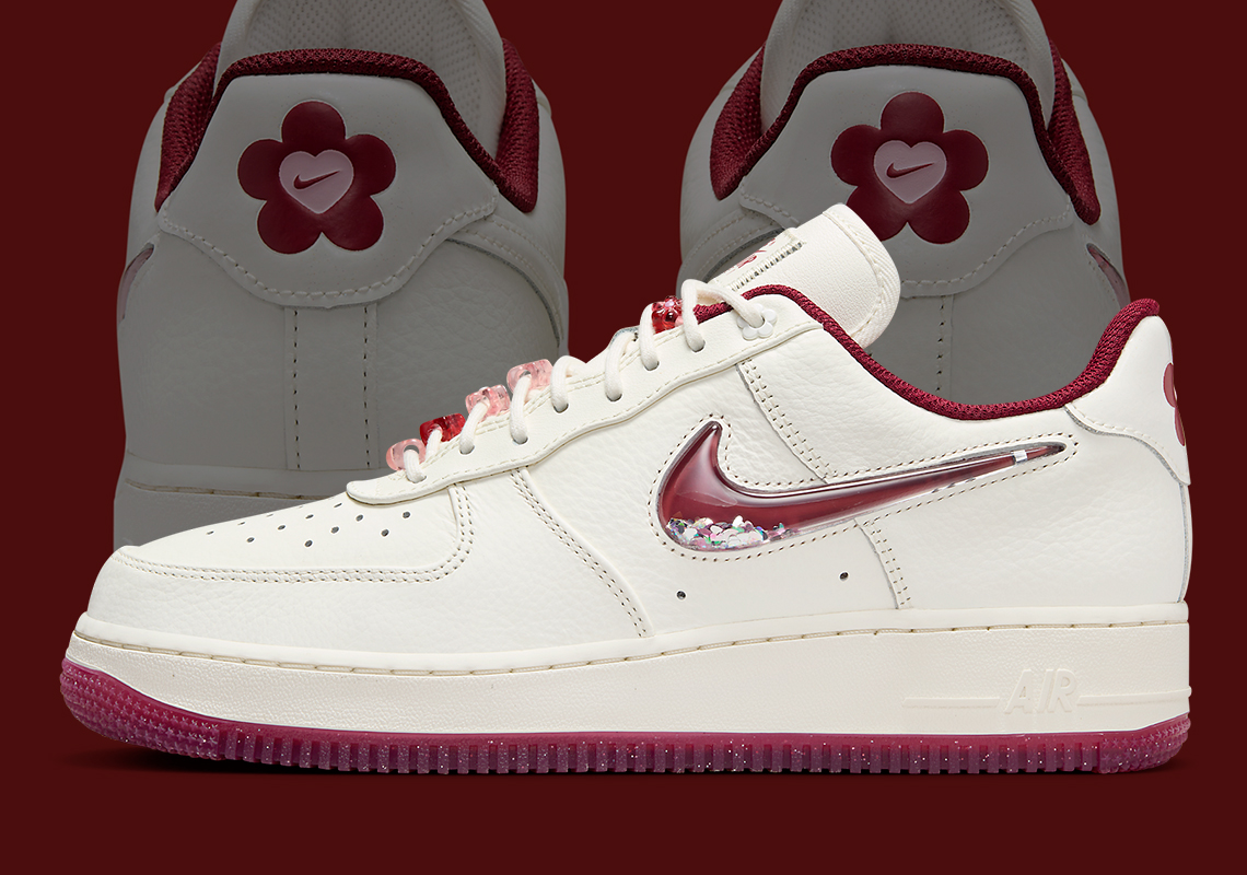 Available Now: The 2024 Nike Air Force 1 “Valentine’s Day”