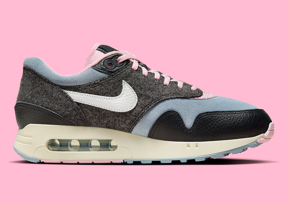 Air max 1 outlet black pink