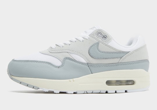 Nike’s Air Max 1 Keeps Things Mellow In “Football Grey/White”
