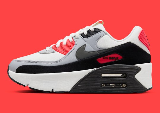 Double Trouble: Nike’s Iconic Air Max 90 “Infrared” Reappears With Stacked Air Bubbles