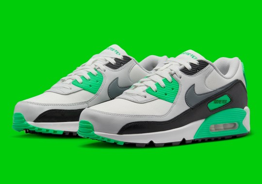 The Nike Air Max 90 Adds “Scream Green” To Its GORE-TEX Lineup