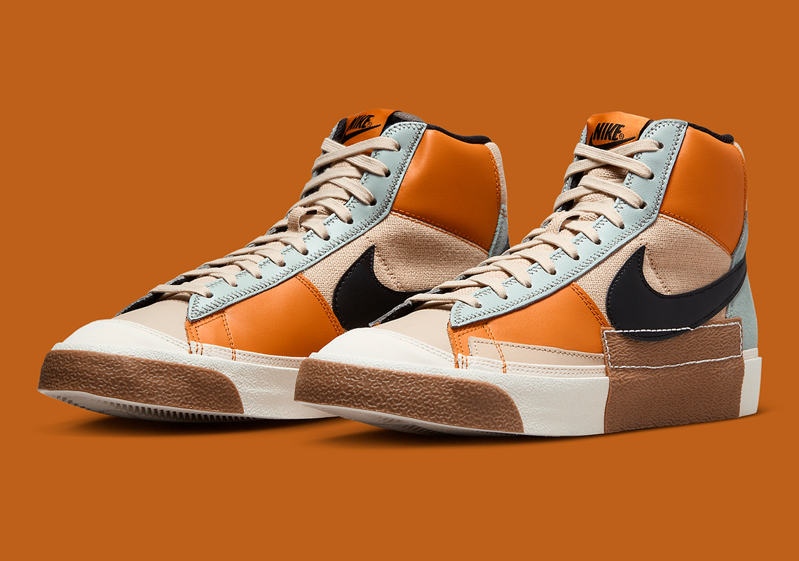 The Nike Blazer Mid Pro Club Lands In Fall Colors | Sneaker News