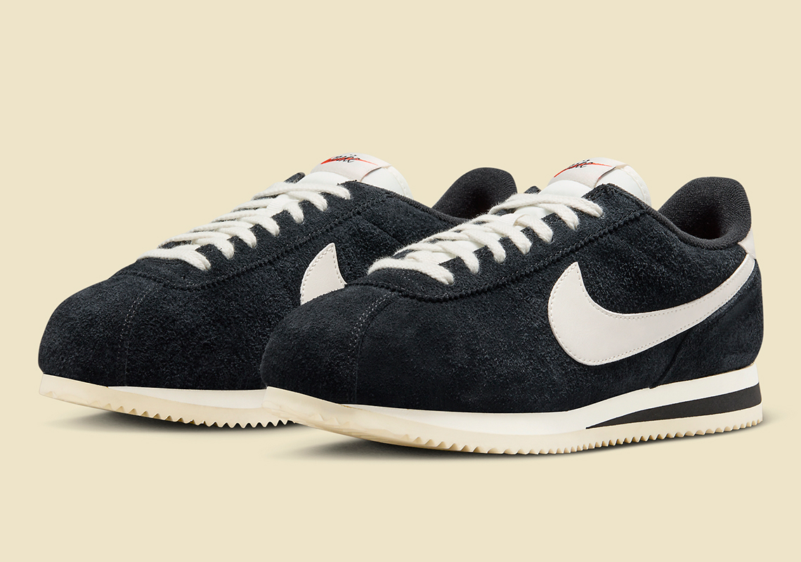 The Nike Cortez Cleans Up In "Black Suede"