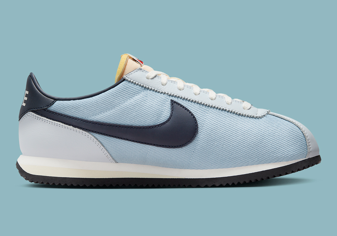 Nike Cortez Blue Denim Twill Hf0100 400 2