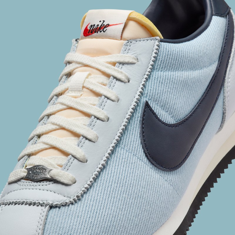 Blue Denim Twill Gives The Nike Cortez A Rugged Appeal - SneakerNews.com