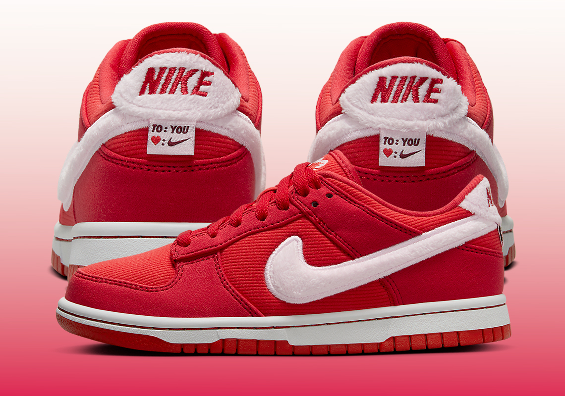 Available Now: hyperspike Nike Dunk Low "Valentine's Day" aka "Solemates"