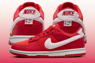 Available Now: nike blue Dunk Low “Valentine’s Day” aka “Solemates”