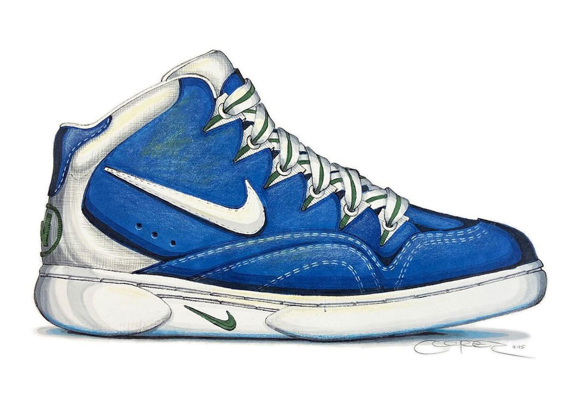 Aaron Cooper's $55 Nike Basketball Shoe Would've Changed The Game In 1995