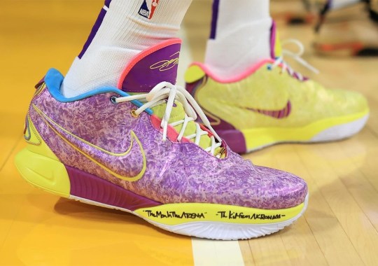 Triple-Doubles Ensue With The Latest Nike LeBron 21 “Lakers” PE