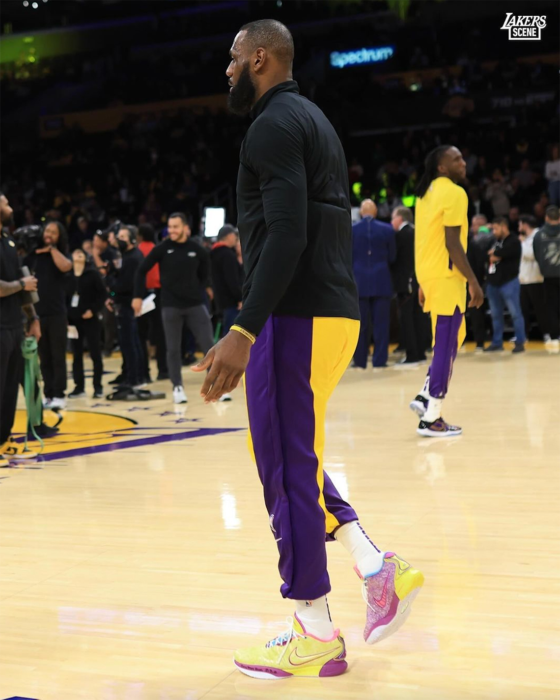 nike lebron 21 lakers pe 3