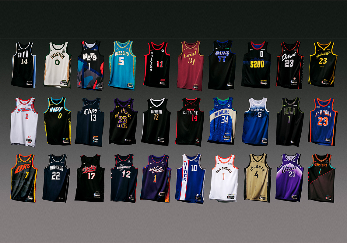 The New Nike City Edition Jerseys Will Debut During The Inaugural NBA In-Season Tournament
