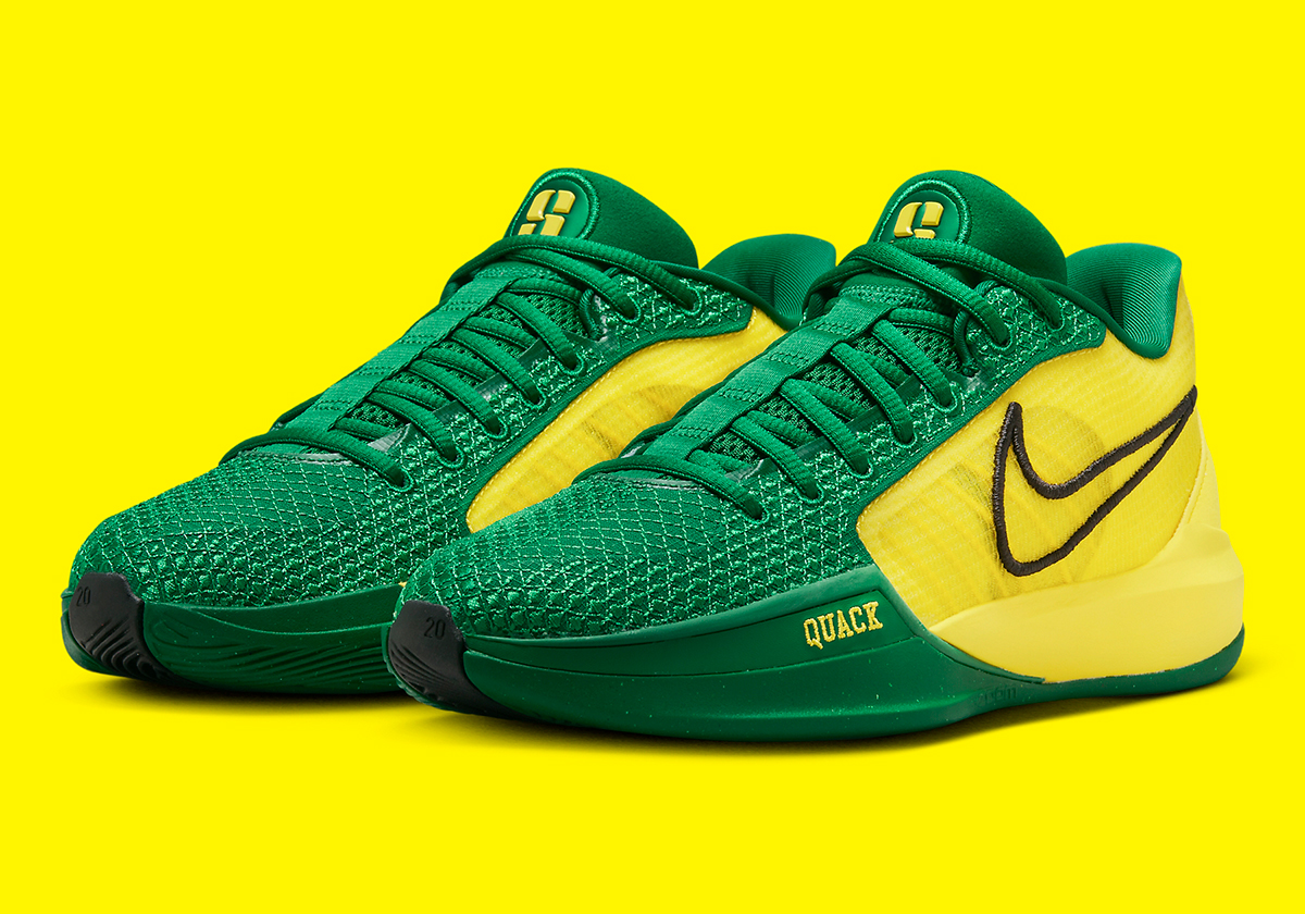 Official Images Of The Nike Sabrina 1 "Oregon Ducks"