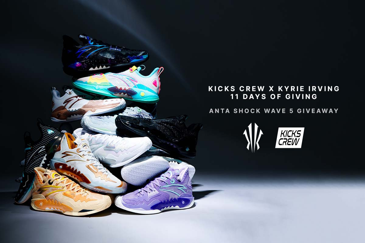 Kyrie Irving Joins KICKS CREW As Chief Community Officer; First ANTA Signature Shoe Releasing 2024