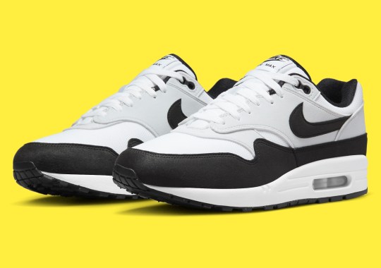 Nike’s Air Max 1 Appears In A Clean “White/Black” Makeover
