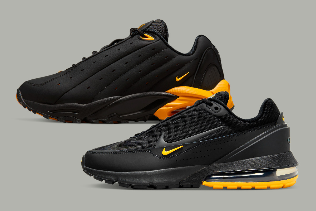 Nike’s Air Max Pulse Takes On A NOCTA-Approved “Black/Yellow” Colorway