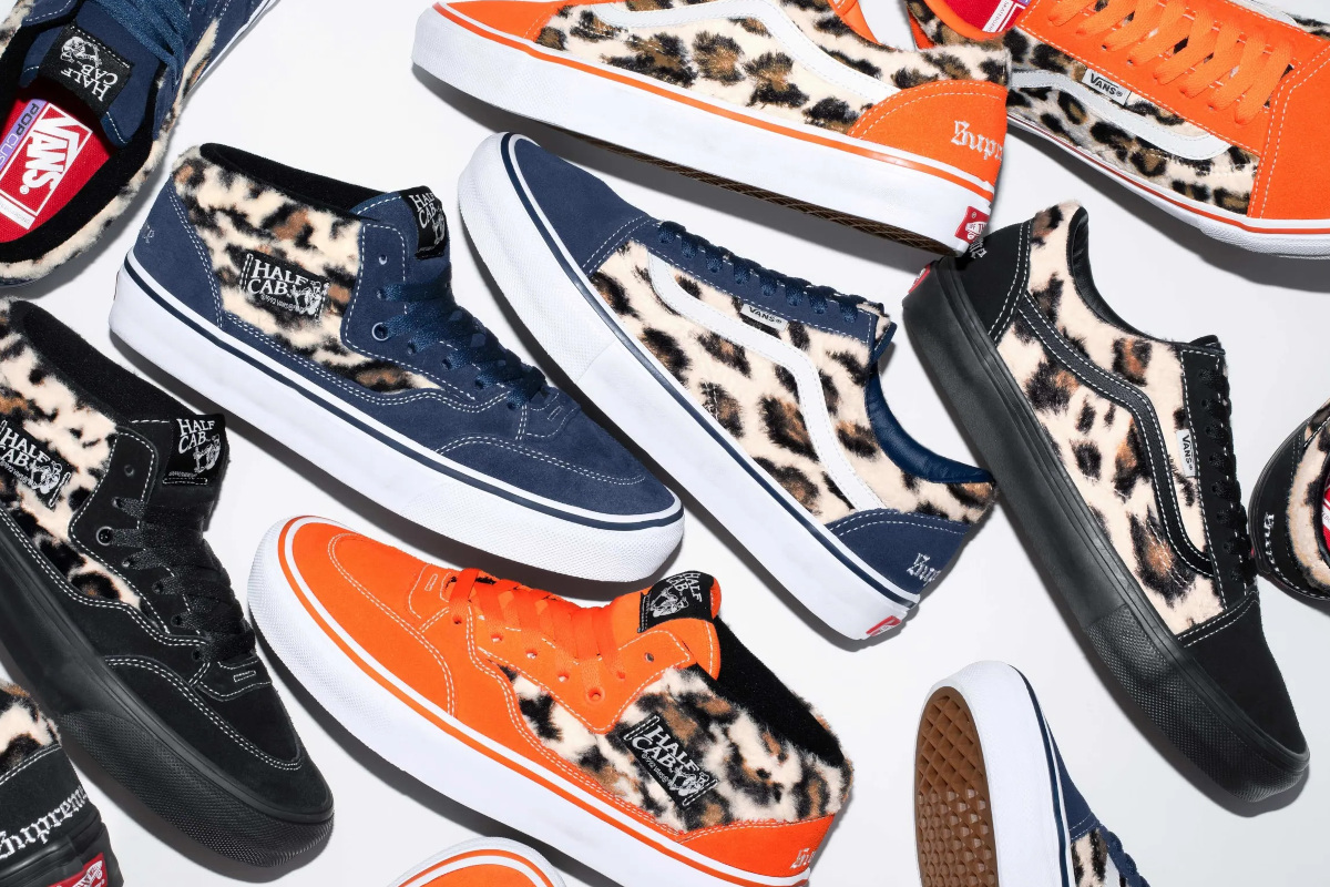 Supreme Revisits The Vans Vault x The Trilogy Tapes OG Chukka LX And Old Skool With Faux Fur