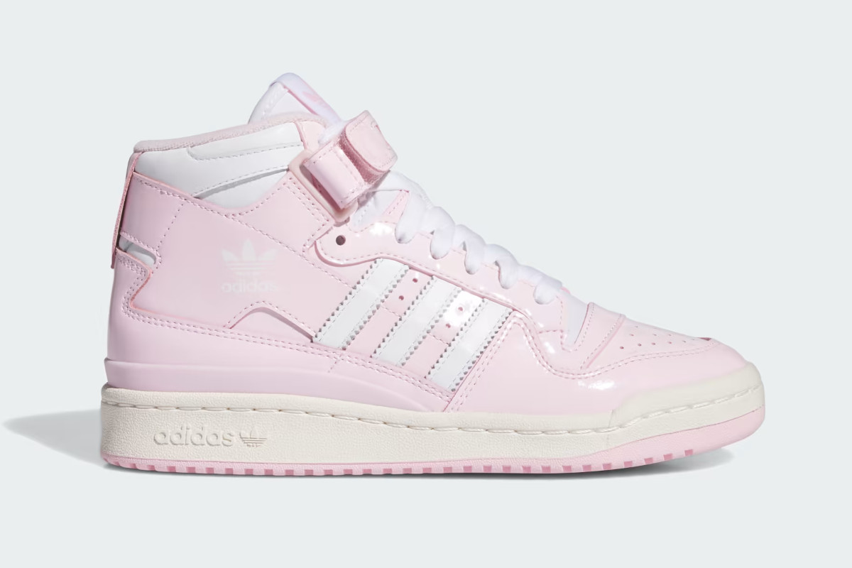 The adidas Forum Mid Gets Pretty In “Clear Pink”