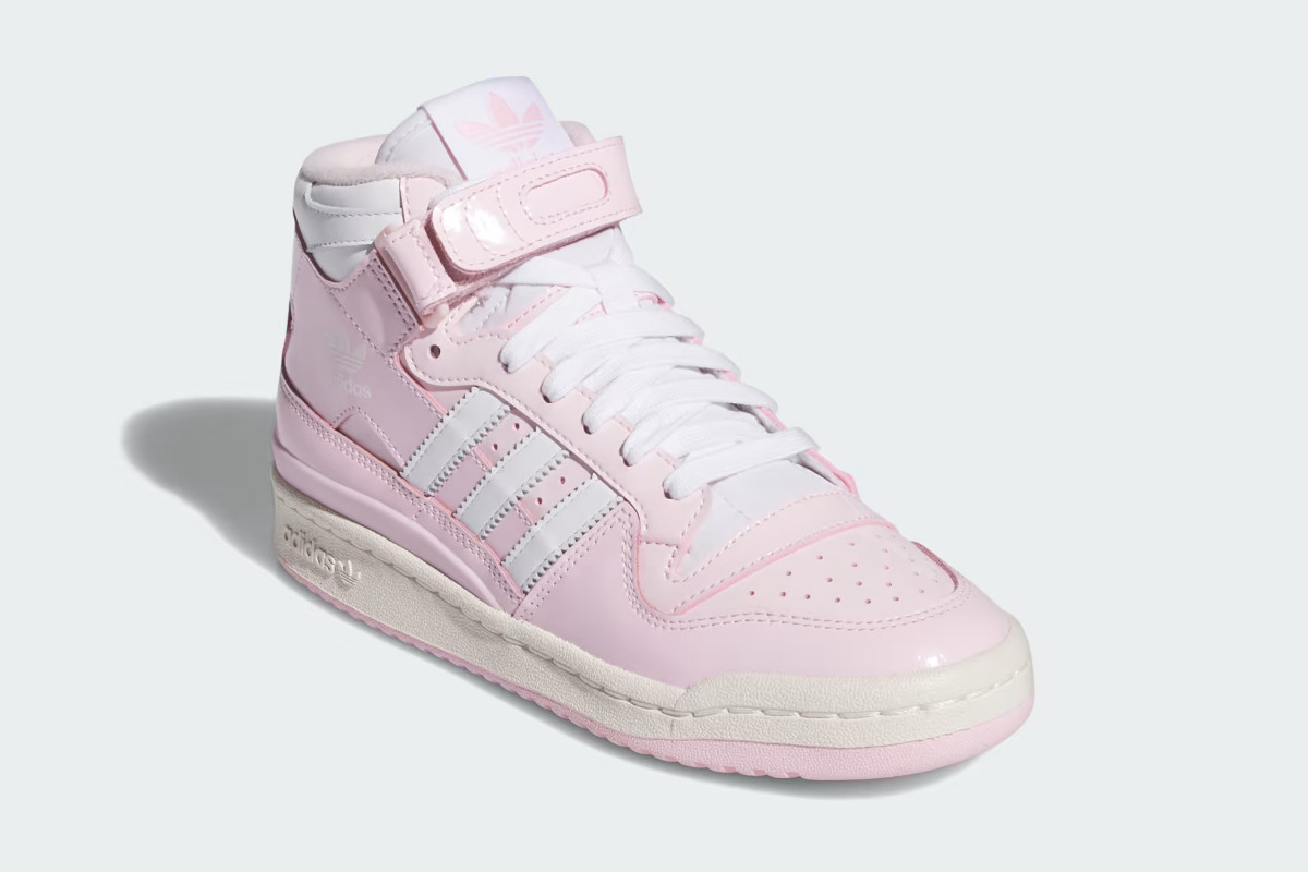 Adidas Forum Mid Pink White Cream Ie7417 4