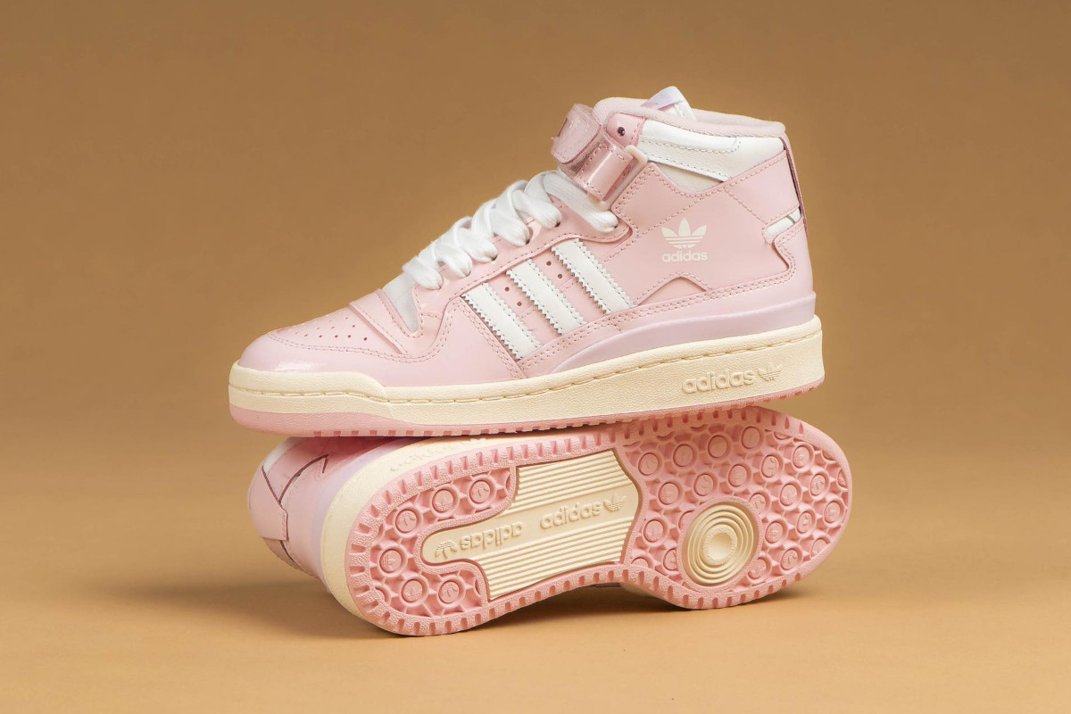 The adidas Forum Mid Gets Pretty In "Clear Pink"