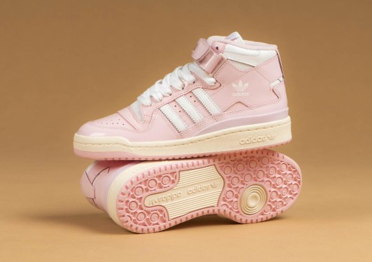 The adidas Forum Mid Gets Pretty In “Clear Pink”