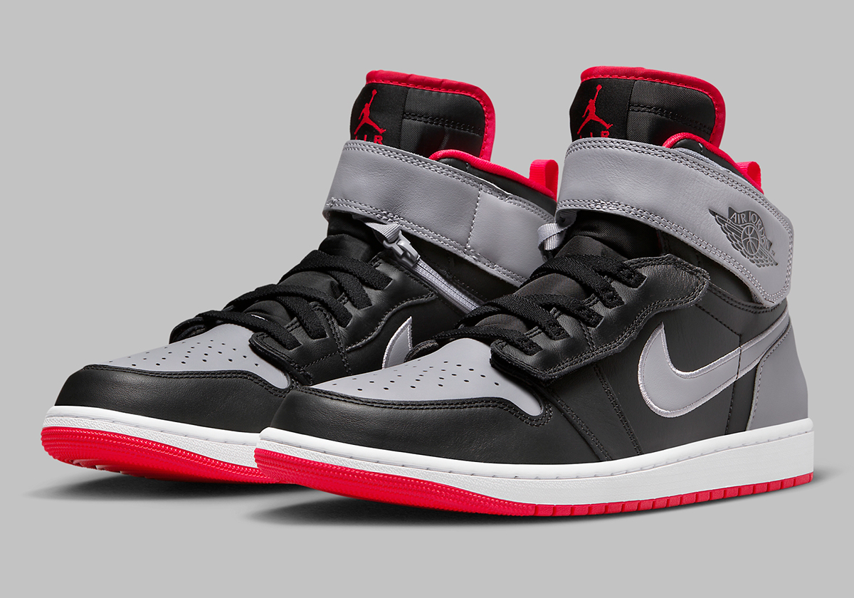 The Air cement jordan 1 FlyEase Returns In An Iconic "Black Cement" Makeover