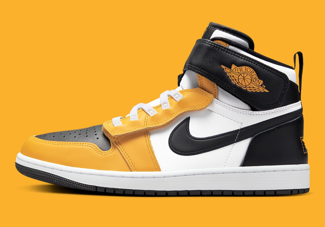 Yellow&Black Flyease Nike Jordan’s Air Jordan 1 High FlyEase Yellow Ochre | Kixify Marketplace main image 4
