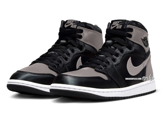 Jordan Brand Continues The Women’s Satin Succession With The Air Jordan 1 “Shadow”