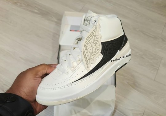 The Air Panda jordan 2 Continues To Hammer Out Colorways With A "Sail/Black" Rendition In Janaury 2024