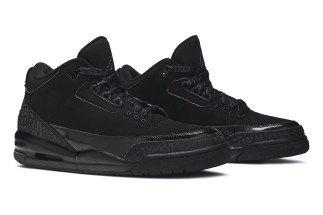 The Air Jordan Canvas 3 “Black Cat” Returns Holiday 2024