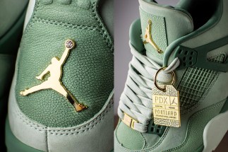Diamond-Studded Air Jordan zip 4 “First Class” Made Exclusively For WNBA Athletes