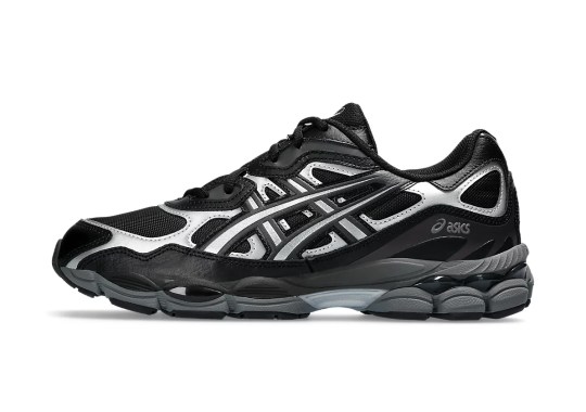ASICS GEL-NYC Goes Monochromatic With "Black / Graphite Gray" mid