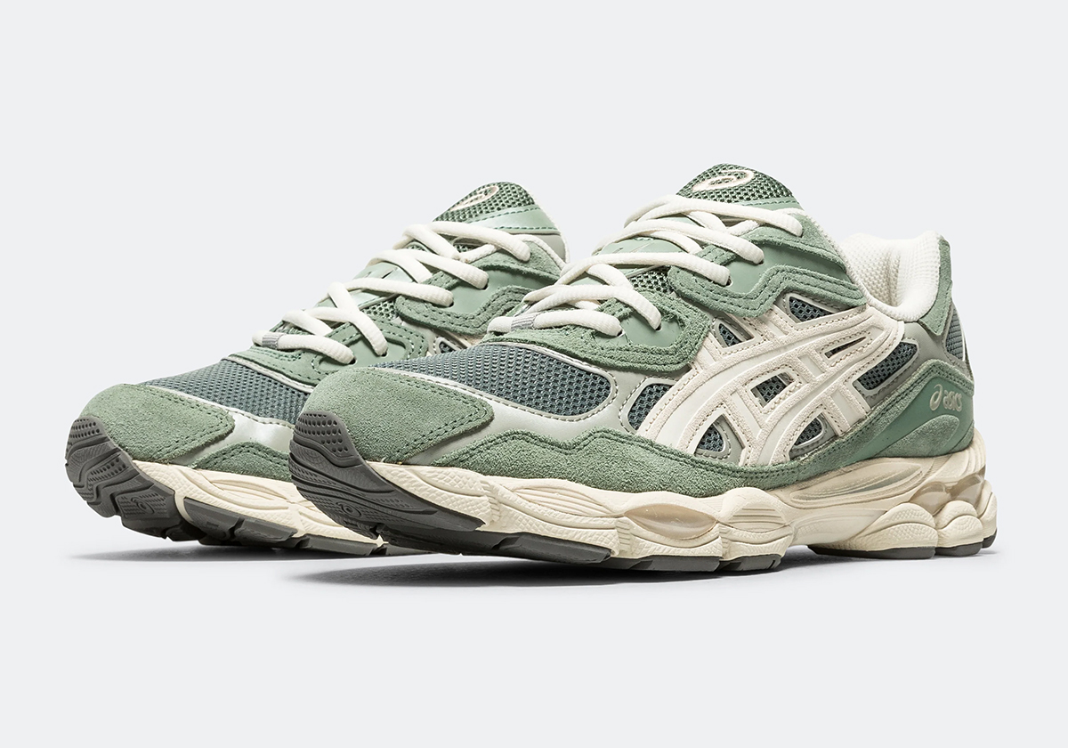 The ASICS GEL-NYC Appears In A Spring-Friendly "Ivy/Smoke Grey"