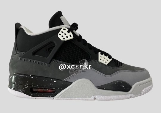 First Look At The Air Jordan 4 “Fear” Releasing On November 9th
